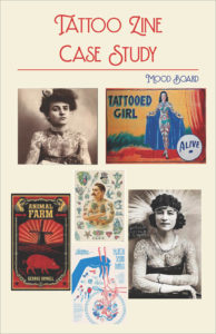 Tattoo zine mood board